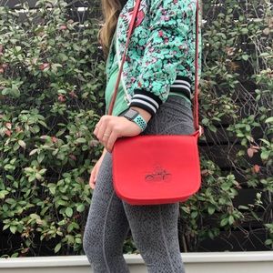 Disney COACH red shoulder bag from Italy!!!!!!